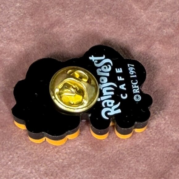 Rainforest Cafe Cha Cha Tree Frog Pin • Vintage • Rubber - Picture 4 of 6